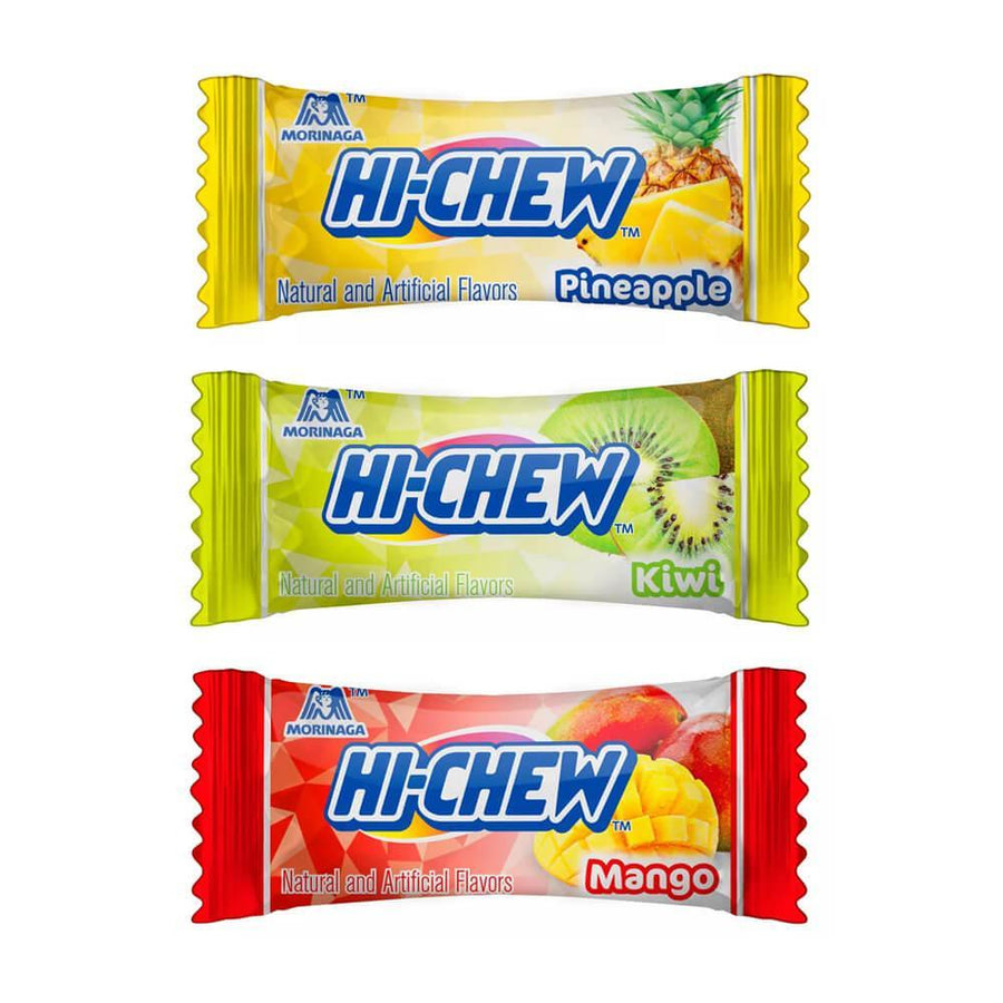 Hi-Chew Fruit Chews Candy Packs - Tropical Mix: 20-Piece Bag - Candy Warehouse