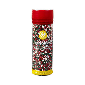 Holiday Nonpareils: 4.7-Ounce Bottle - Candy Warehouse