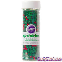 Holly Mix Sprinkles: 3.9-Ounce Bottle - Candy Warehouse