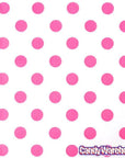 Hot Pink Polka Dot Candy Bags: 25-Piece Pack