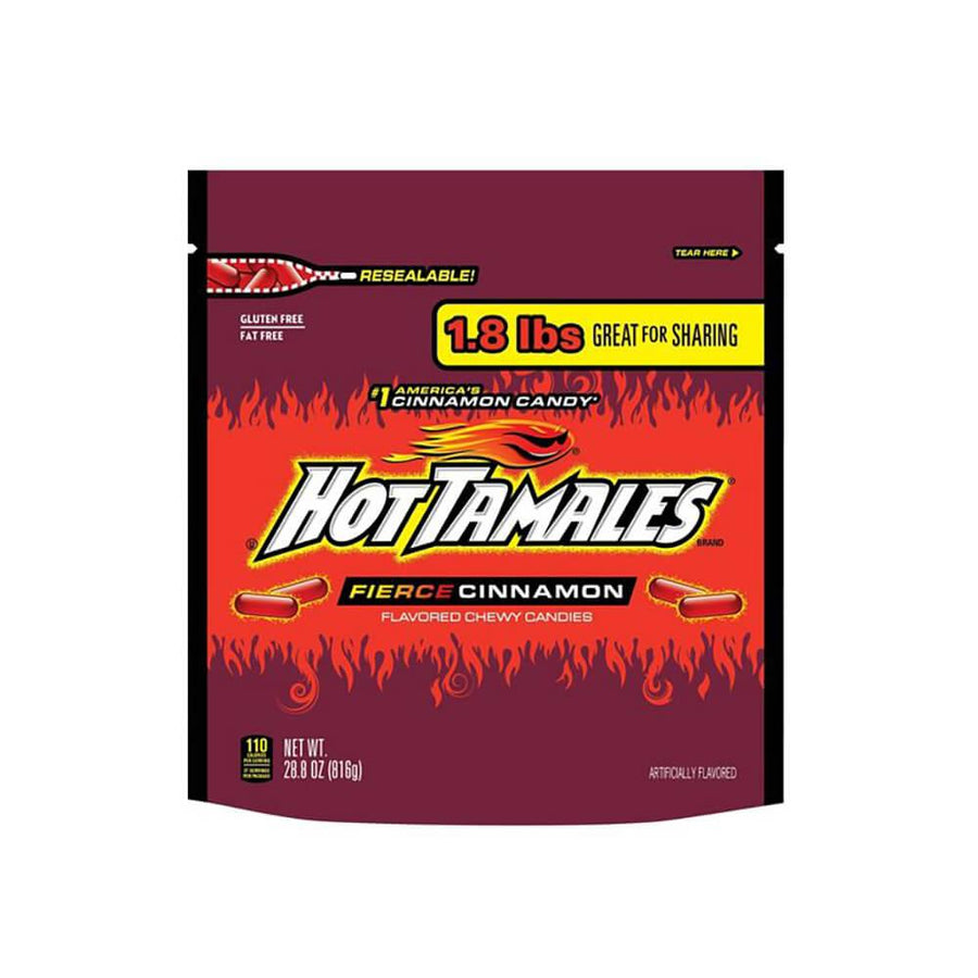 Hot Tamales Candy: 28.8-Ounce Bag - Candy Warehouse