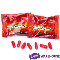 Hot Tamales Candy Snack Packs: 100-Piece Bag - Candy Warehouse