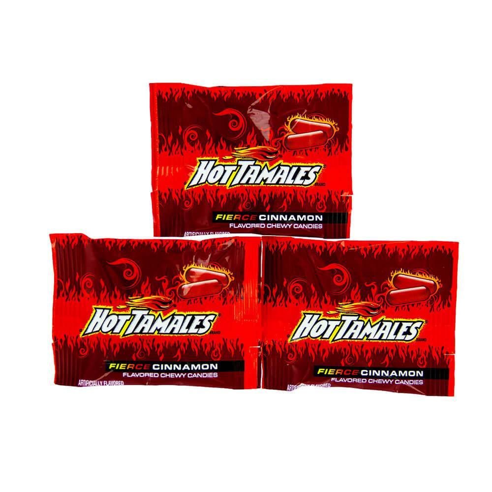 Hot Tamales Candy Snack Packs: 21-Piece Bag - Candy Warehouse