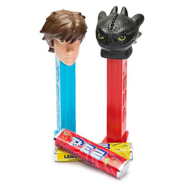 How To Train Your Dragon PEZ Candy Packs: 12-Piece Display - Candy Warehouse