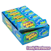 Hubba Bubba Bubble Gum Packs - Sour Blue Raspberry: 18-Piece Box - Candy Warehouse