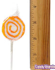 Hypno Pops Petite Swirled Lollipops - Orange: 100-Piece Bag