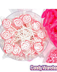 Hypno Pops Petite Swirled Lollipops - Strawberry: 100-Piece Bag