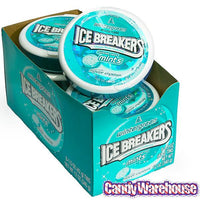 Ice Breakers Wintergreen Sugar Free Mints Packs: 8-Piece Box - Candy Warehouse