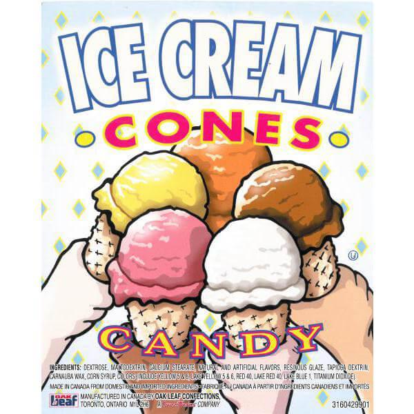 Ice Cream Cones Candy: 2LB Bag - Candy Warehouse