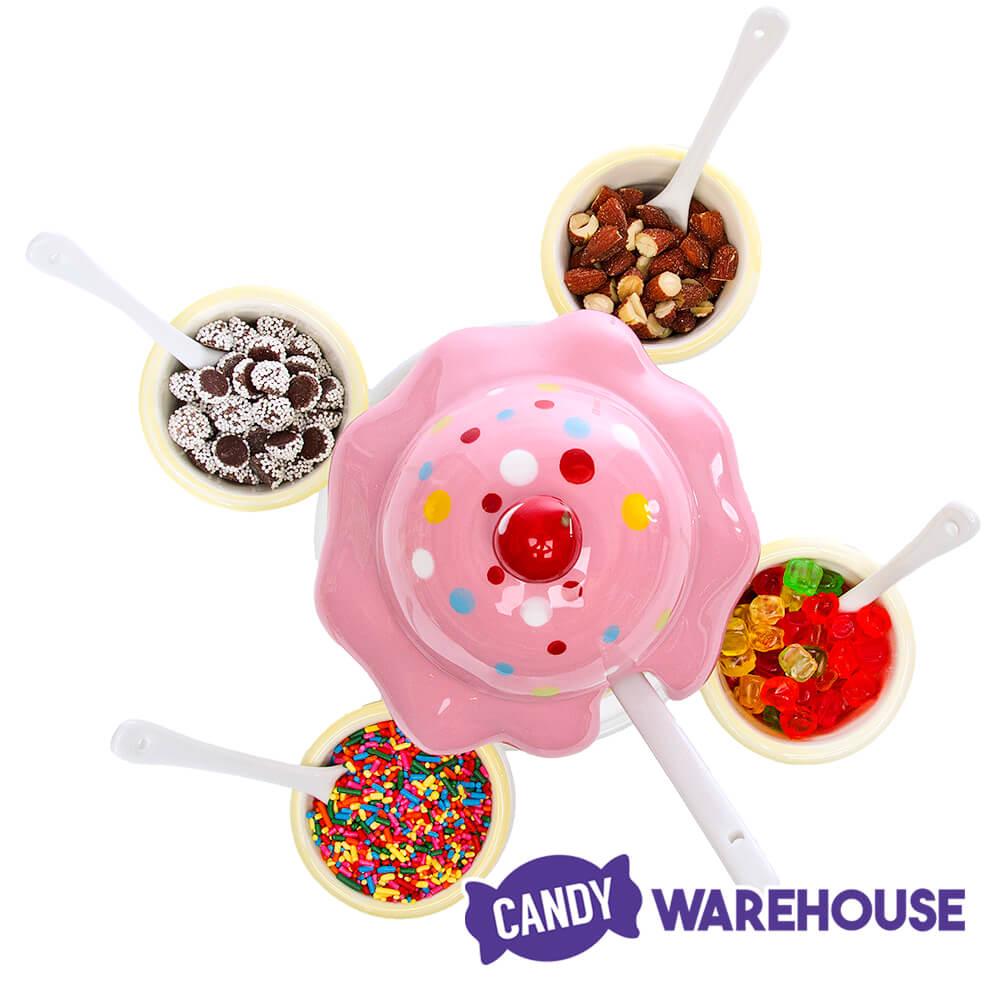 Ice Cream Social Candy Topping Spinning Server - Candy Warehouse