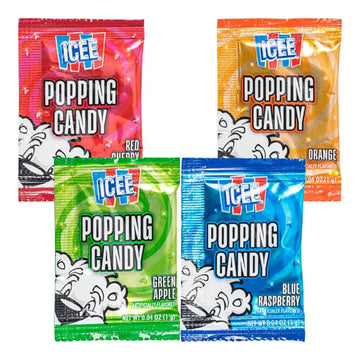 ICEE Popping Candy Packs: 1000-Piece Case