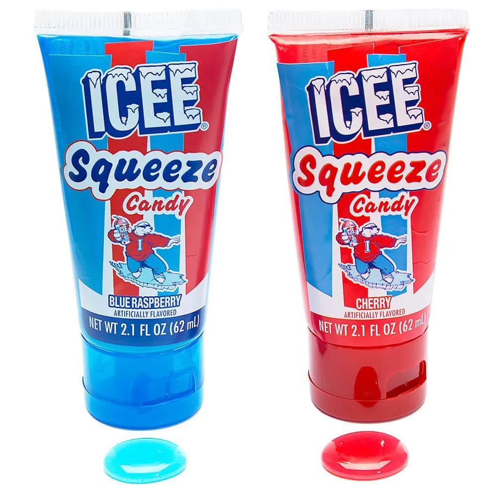 ICEE Squeeze Candy Tubes: 12-Piece Display – Candy Warehouse