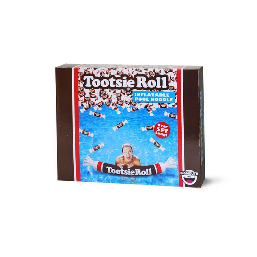 Inflatable Tootsie Roll Pool Noodle: 5-Foot - Candy Warehouse