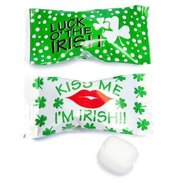 Irish Saint Patrick's Day Wrapped Buttermint Creams: 300-Piece Case - Candy Warehouse