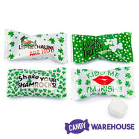 Irish Saint Patrick's Day Wrapped Buttermint Creams: 300-Piece Case - Candy Warehouse