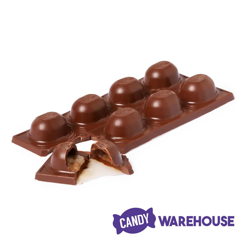 Jack Daniel's Tennessee Honey Liqueur Filled Chocolate Bar: 10-Piece Box - Candy Warehouse