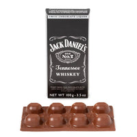 Jack Daniel's Whiskey Filled Chocolate Bar: 10-Piece Box - Candy Warehouse