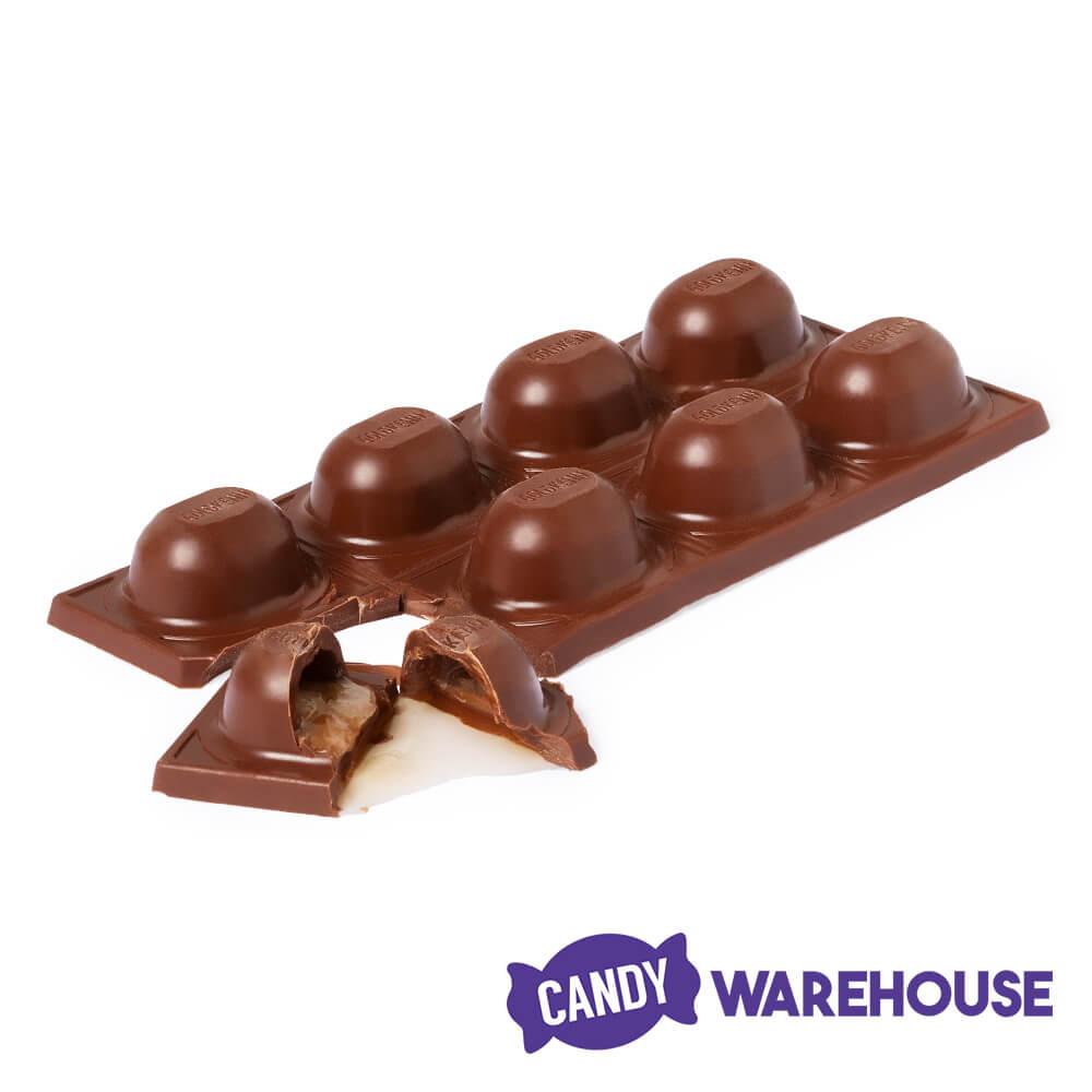 Jack Daniel's Whiskey Filled Chocolate Bar: 10-Piece Box - Candy Warehouse