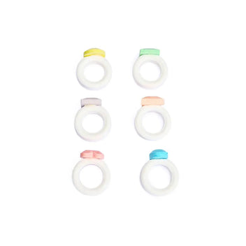 Jazzy Jewels Candy Rings: 30-Piece Bag – Candy Warehouse