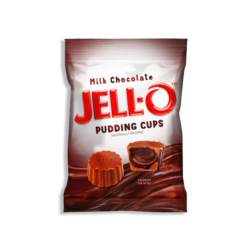 JELL-O Milk Chocolate Pudding Cups Candy: 3.5-Ounce Bag