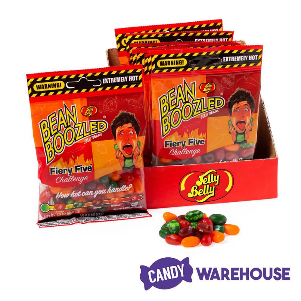 Jelly Belly 1.9-Ounce Bean Boozled Fiery Five Jelly Beans - 12-Piece Box - Candy Warehouse