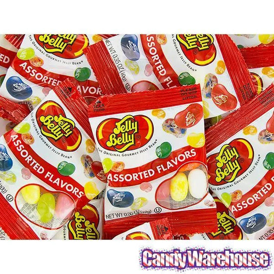 Jelly Belly Assorted Flavors Jelly Beans Mini Packets 80Piece Box