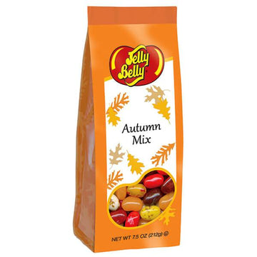 Jelly Belly Autumn Mix Jelly Beans: 7.5-Ounce Bag - Candy Warehouse