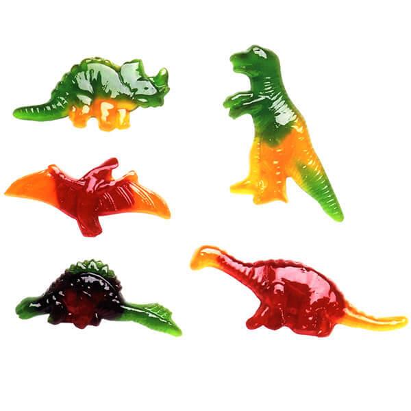 Jelly Belly Big Gummy Dinosaurs Candy Packs: 24-Piece Display - Candy Warehouse