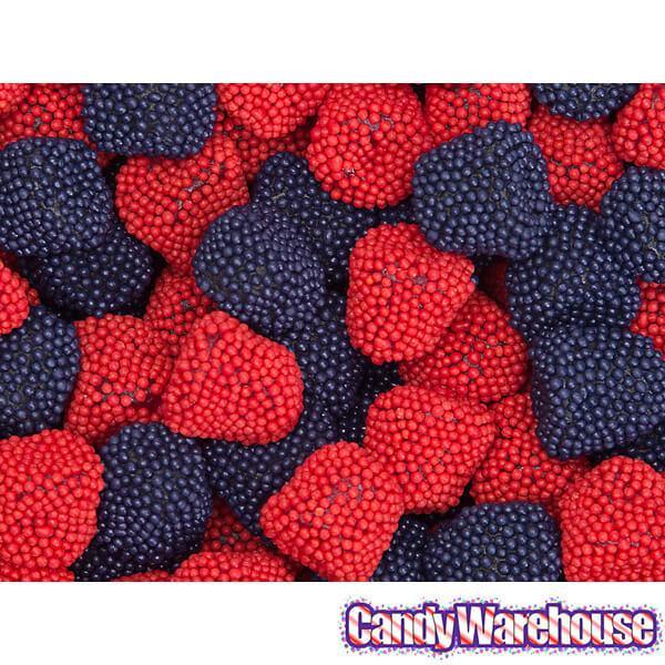 Jelly Belly Blueberry & Strawberry Gumdrops Candy: 10LB Case - Candy Warehouse