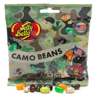 Jelly Belly Camo Jelly Beans 3.5-Ounce Bags - Green: 12-Piece Display - Candy Warehouse