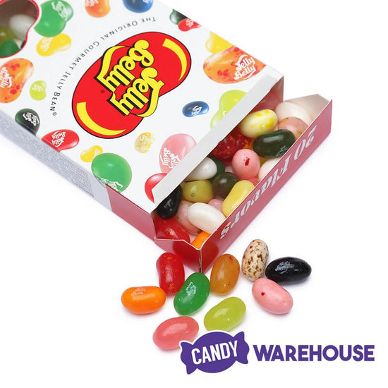 Jelly Belly Candy 20 Flavors Jelly Beans 4.5Ounce Boxes 12Piece Case Candy Warehouse