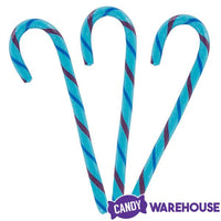 Jelly Belly Candy Canes - Blueberry: 80-Piece Bucket - Candy Warehouse