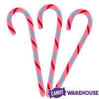 Jelly Belly Candy Canes - Cotton Candy: 80-Piece Bucket - Candy Warehouse