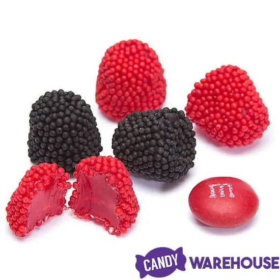 Jelly Belly Candy Raspberries & Blackberries 6Ounce Bag Candy Warehouse