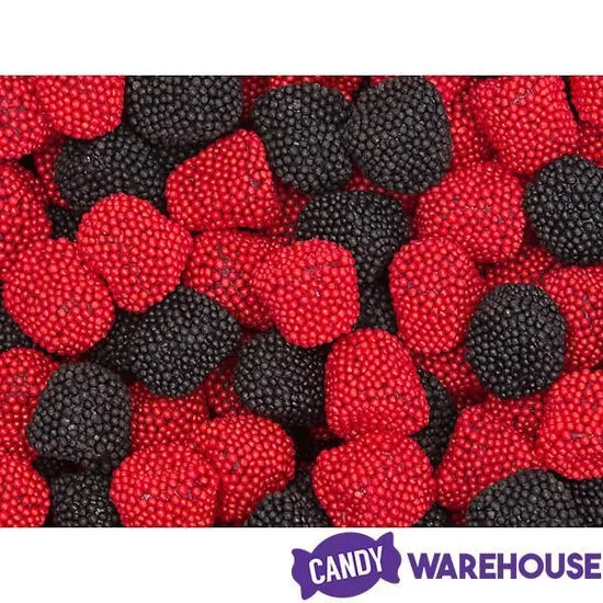 Jelly Belly Candy Raspberries & Blackberries 6Ounce Bag Candy Warehouse