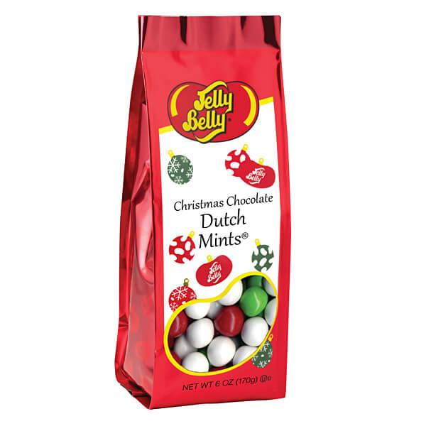 Jelly Belly Christmas Chocolate Dutch Mints: 6-Ounce Bag - Candy Warehouse