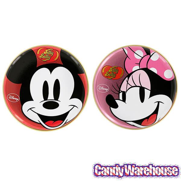 Jelly Belly Disney Mickey & Minnie Jelly Beans 1-Ounce Tins: 12-Piece Display - Candy Warehouse