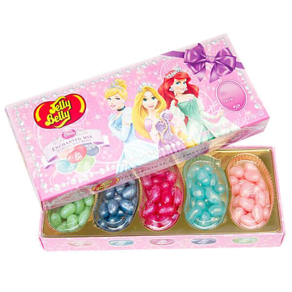 Jelly Belly Disney Princess Jelly Beans Candy: 5 Flavor Assortment Gift Box - Candy Warehouse