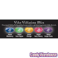 Jelly Belly Disney Vile Villains Jelly Beans 1-Ounce Packs: 24-Piece Box - Candy Warehouse