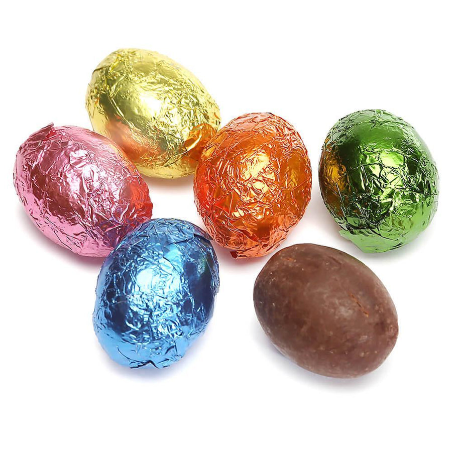 Jelly Belly Foiled Milk Chocolate Easter Eggs Candy: 10LB Case - Candy Warehouse