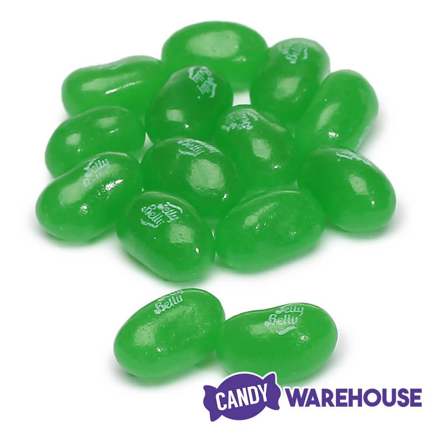 Jelly Belly Green Apple: 10LB Case - Candy Warehouse