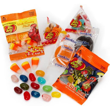 Jelly Belly Halloween Candy Fun Packs: 132-Piece Bag - Candy Warehouse