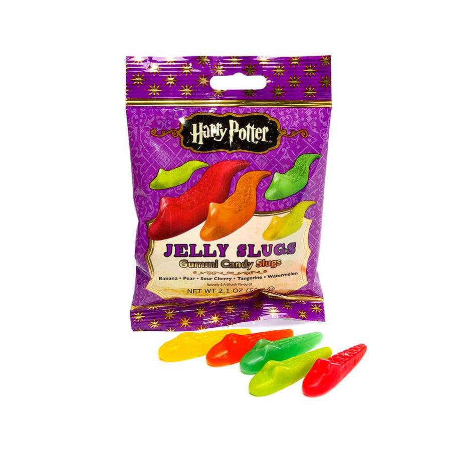 Jelly Belly Harry Potter Gummy Slugs 2.1-Ounce Candy Bags: 12-Piece Display