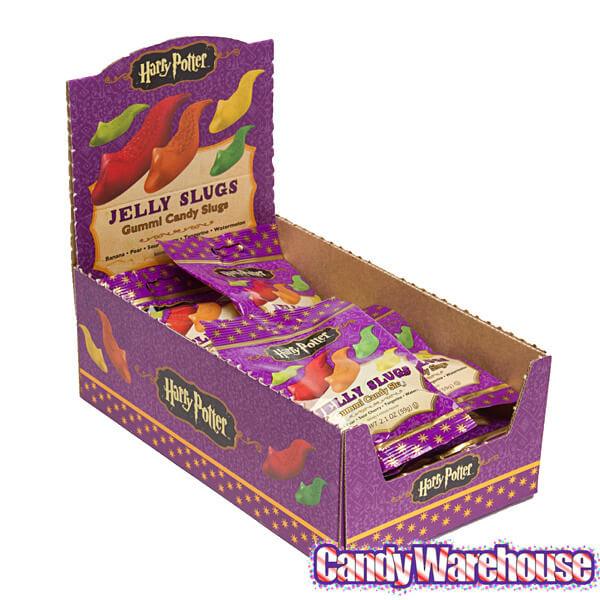 Jelly Belly Harry Potter Gummy Slugs 2.1-Ounce Candy Bags: 12-Piece Display - Candy Warehouse