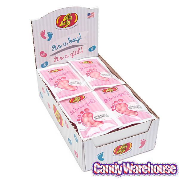 Jelly Belly Its a Girl 1-Ounce Candy Packs: 24-Piece Box - Candy Warehouse