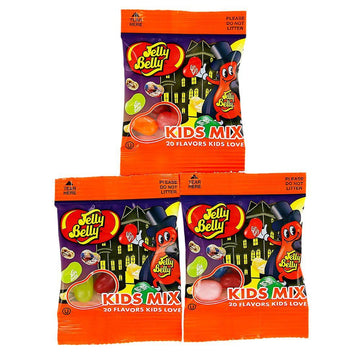 Jelly Belly Kids Mix Jelly Beans Snack Packs: 25-Piece Bag - Candy Warehouse