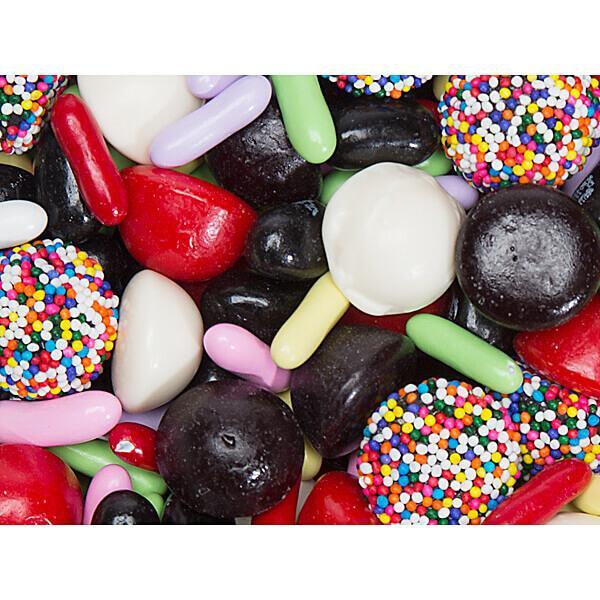 Jelly Belly Licorice Bridge Mix Candy: 10LB Case - Candy Warehouse