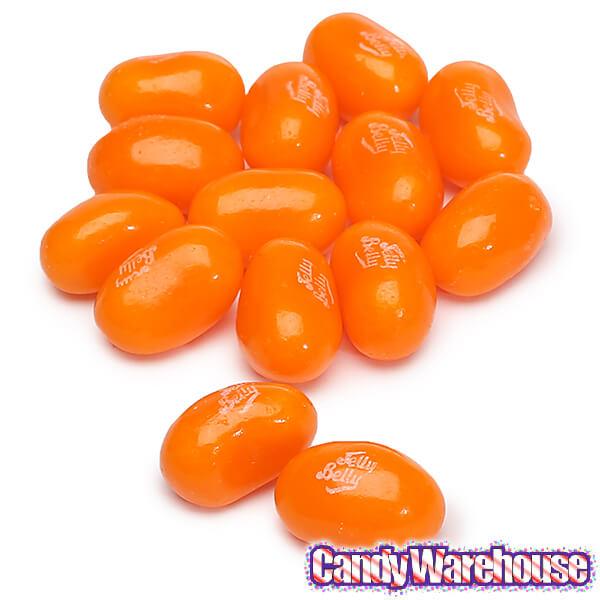 Jelly Belly Orange Sherbet Jelly Beans: 10LB Case - Candy Warehouse