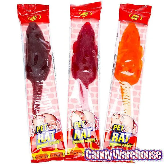 Jelly Belly Pet Rats Gummy Packs 12Piece Box Candy Warehouse