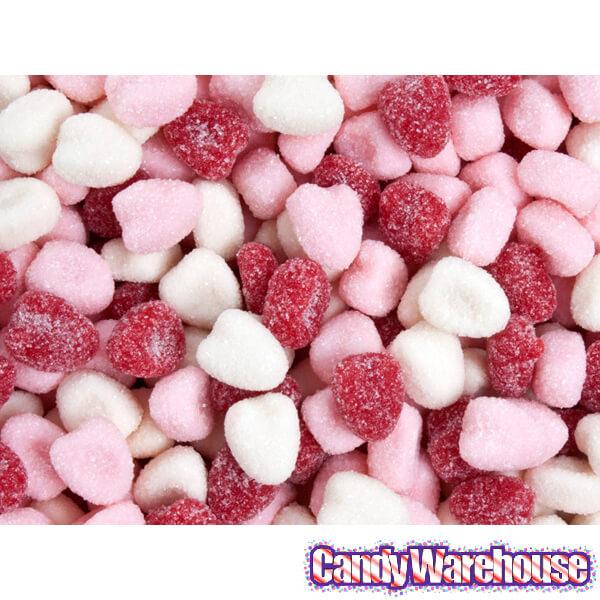 Jelly Belly Petite Sour Hearts Candy: 6.2-Ounce Bag - Candy Warehouse